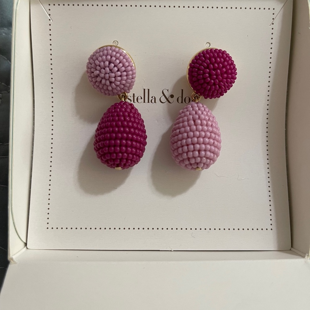 Stella & Dot Marie Double Double Earrings